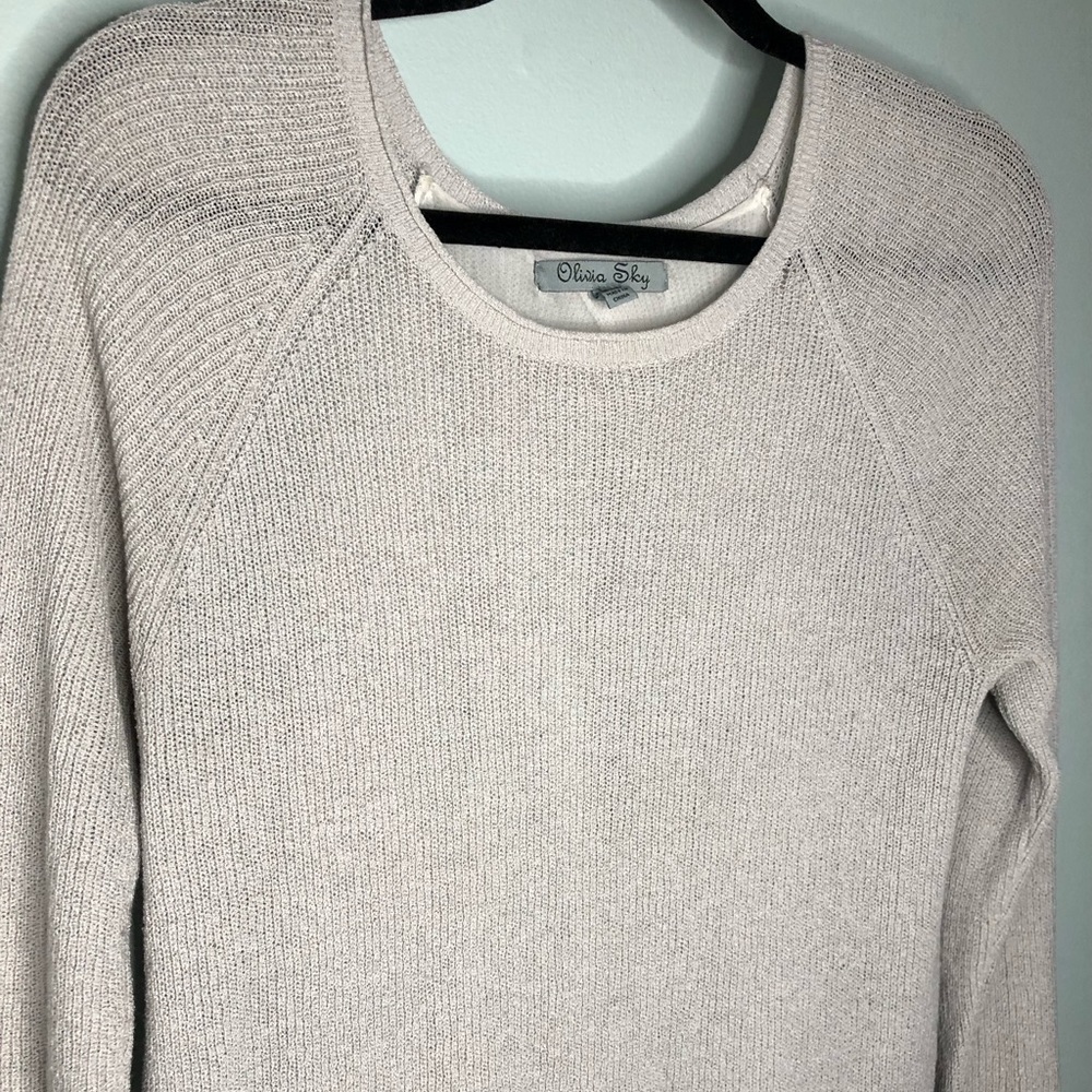 Olivia Sky Knit Top